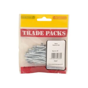 50mm Masonry Nails Pk40