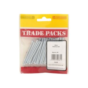 60mm Masonry Nails Pk40