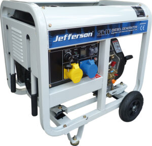 JEFFERSON GENERATOR 6.3KVA DIESEL GENERATOR