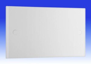 2 Gang Blank Plate