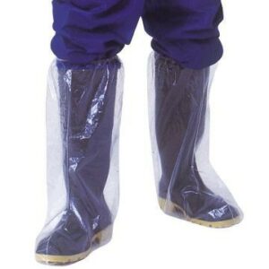 OVERBOOTS DISPOSABLE PLASTIC PAIR (WELLY)