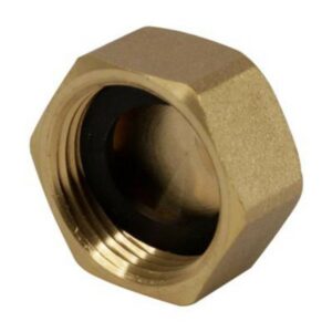 brass blanking cap 1/2″