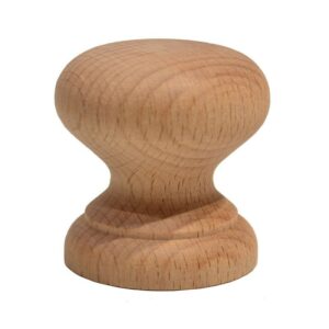 BEECH DOOR KNOB 45mm