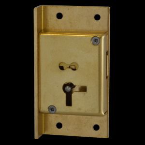 ASEC 61 4 Lever Cut Cupboard Lock AS 64MM 2K