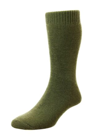 SOCK PROTREK WOOL RAMBLER OLIVE 11-13 HJ800