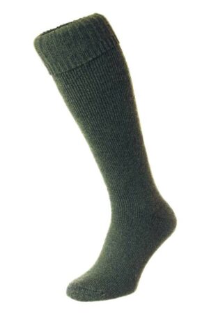HJ WELLY SOCK GREEN 6-11 HJ608