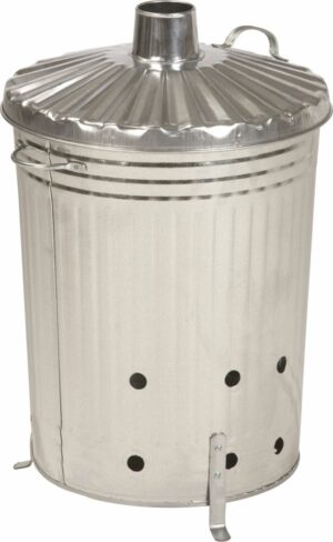 GALVANISED INCINERATOR 80LT APOLLO