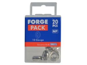 ForgePack Screw Cup Washer Nickel No.10 Pk20
