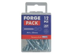 ForgePack Mach Screw/Nut/Wash M3x8mm Pk30