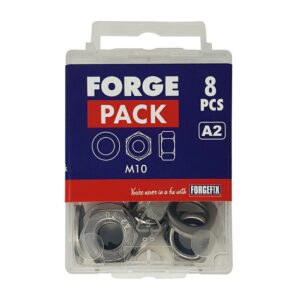 ForgePack Nylock Nut & Washer M12 Pk6