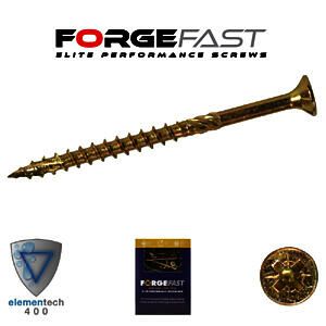 ForgeFast Pozi ZY 4×25 Box 200 Elite Woodscrew
