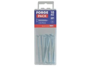 ForgePack Multi Purpose Screw ZP 5.0x70mm Pk10