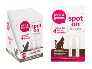 CAT FLEA PROTECTION SPOT ON PRIDE & GROOM