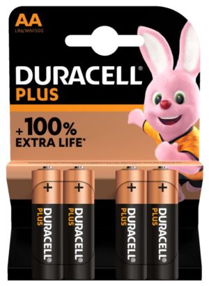 Duracell AA Batteries PK4