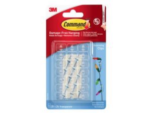 3M DECORATING CLIPS & STRIPS CLR  17026CLR INDOOR