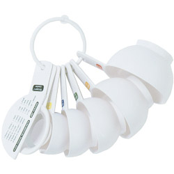 10A10480 PLASTIC MEASURING CUPS 7PCE
