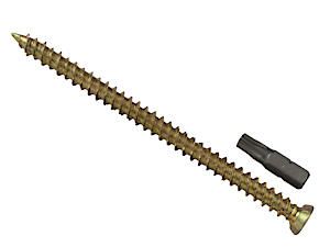 Concrete Frame Screw 7.5x122mm pk10