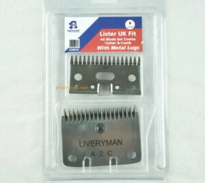 LIVERYMAN LISTER CUTTER & COMB A6 COARSE WITH LUGS