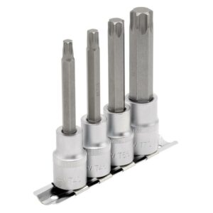 DRAPER TX-STAR 4 SOCKET SET 100MM