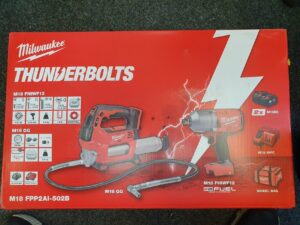 Milwaukee M18FPP2I2-502P M18 Fuel Twin Pack Kit with 2 x 5.0Ah Batteries & Rapid Charger in Case part number 4933471689