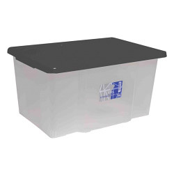 TML STORAGE BOX & LID CLEAR