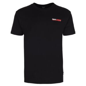 TUFFSTUFF LOGO T-SHIRT IN BLACK SIZE 2XL