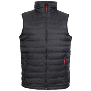 TUFFSTUFF ELITE BODYWARMER IN BLACK SIZE M-2XL