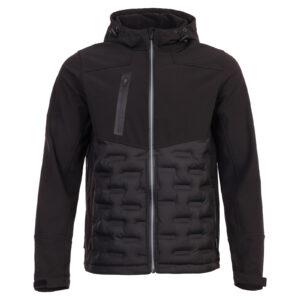 TUFFSTUFF STRATFORD SOFTSHELL JACKET IN BLACK SIZE (M-2XL)