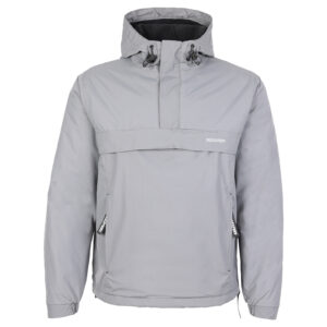 TUFFSTUFF SUTHERLAND LINED WINDBREAKER IN GREY SIZE L
