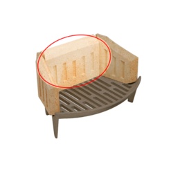 Coal Saver Fire Brick Back 22.5cm/ 8in 0064