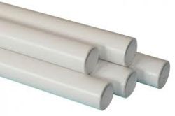 OS01 21.5mm WHITE PVCu O/F PIPE
