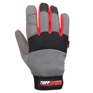 TUFFSTUFF PRO WORK GLOVES IN BLACK SIZE L-XL