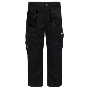 TUFFSTUFF JUNIOR PRO WORK TROUSERS IN BLACK SIZE 11-12
