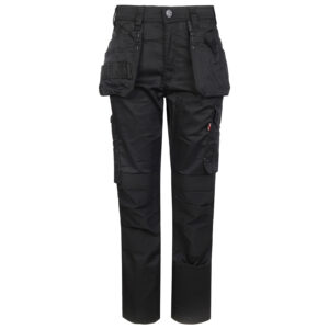 TUFFSTUFF PROFLEX WORK TROUSER IN BLACK SIZE 32R-40R