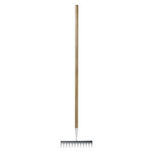 S&J S/S GARDEN SOIL RAKE  4850SR