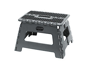 516931 FOLDING STEPSTOOL METALLIC