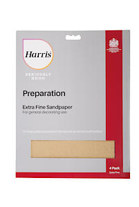 HARRIS SERIOUSLY GOOD SANDPAPER EXTRA FINE