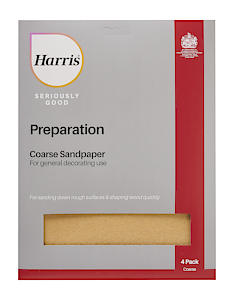HARRIS SERIOUSLY GOOD SANDPAPER COARSE