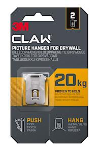 DRYWALL PICTURE HANGER X2 20KG