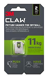 DRYWALL PICTURE HANGER X2 11KG