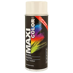 MAXI COLOUR ALL PURP PURE WHITE GLOSS SPRAY PAINT