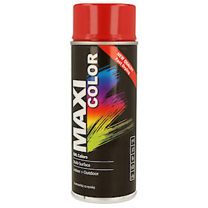 MAXI COLOUR ALL PURP FLAME RED GLOSS SPRAY PAINT