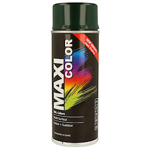MAXI COLOUR ALL PURP FIR GREEN GLOSS SPRAY PAINT