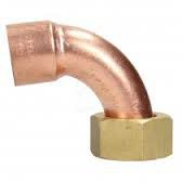 Bent Tap Connector, C x Fi (Swivel) 22 X 3/4