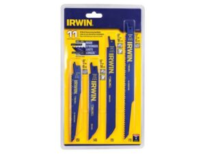 Irwin Bi-Metal Reciprocating Saw Blade Pack 11 Piece