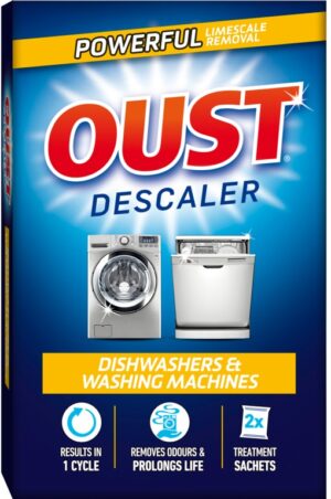OUST D/WASH&W/MACH CLEAN/DESCAL 2PK