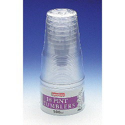 1622 TUMBLERS 1/2 PINT X18