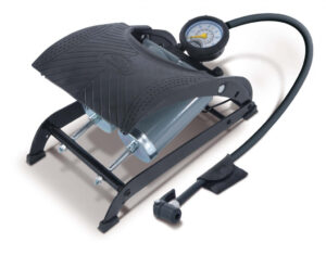 RING DOUBLE BARREL FOOT PUMP