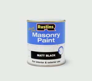 Masonry Paint Black 500ml