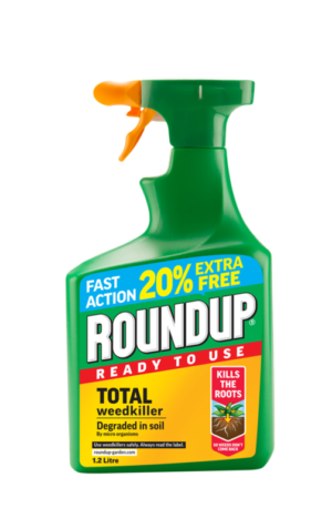 Roundup Total RTU 1lt + 20% free